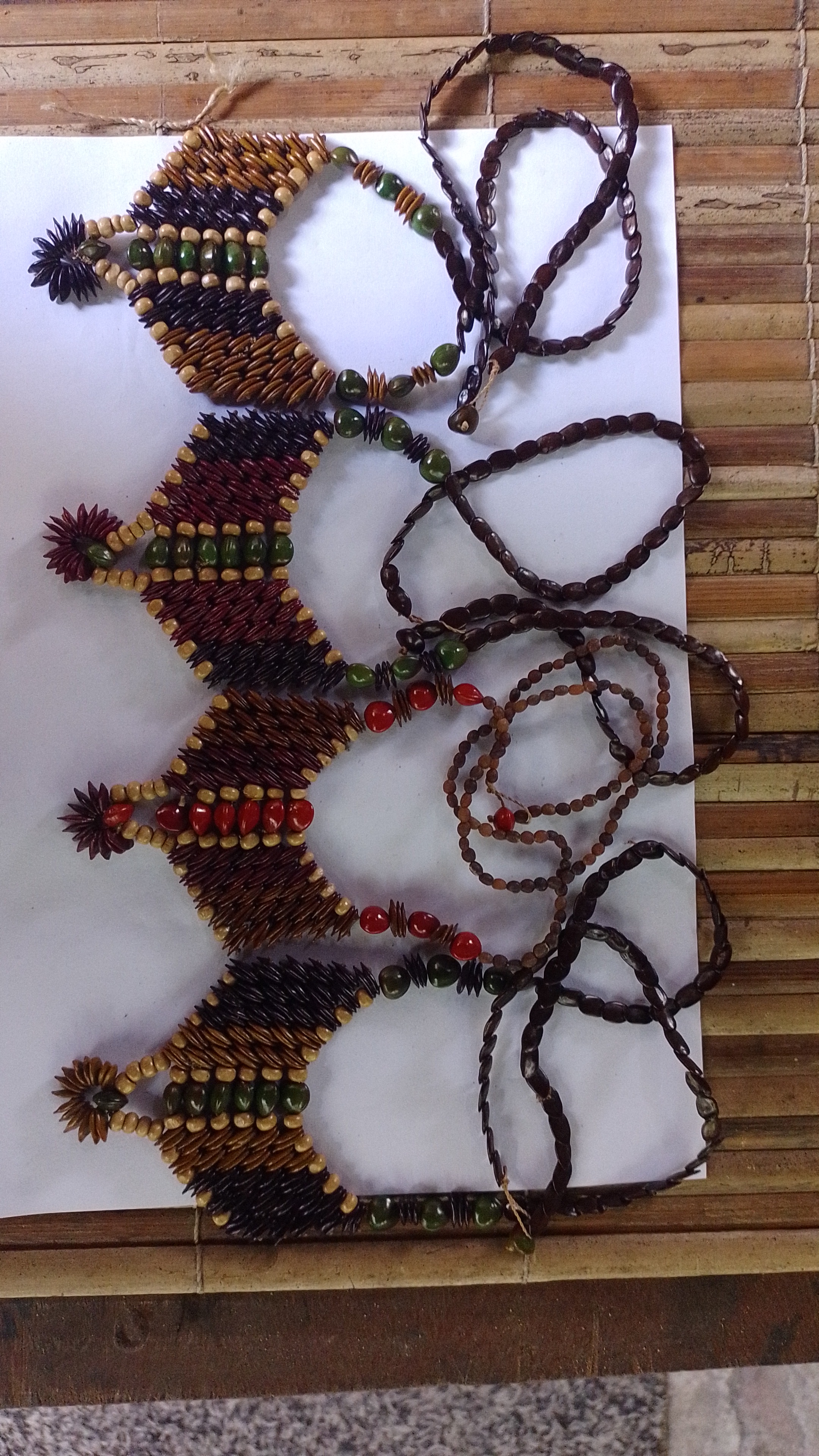 Gargantilha de Semente de Tento